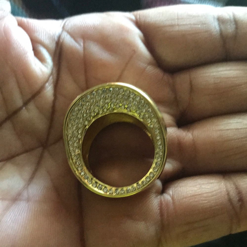 Traci Lynn gold mine ring